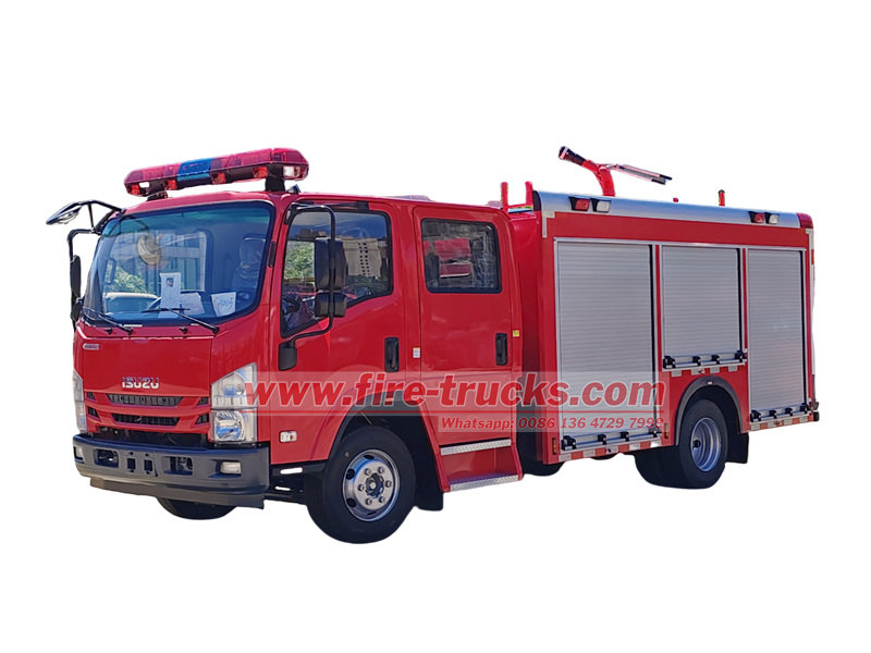 ISUZU 700P fire tanker truck ISUZU 700P fire tanker truck