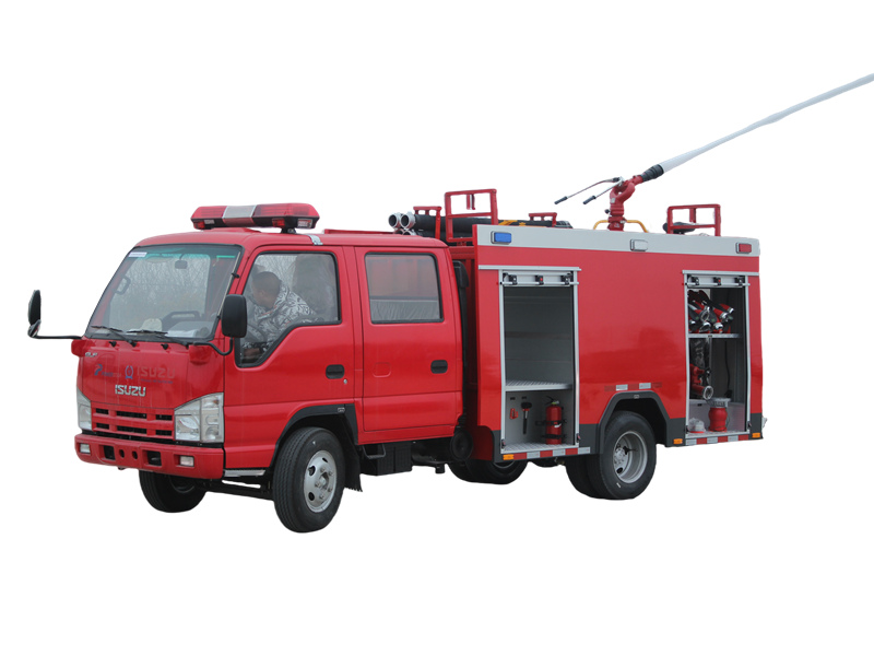 ISUZU NKR light duty fire pumper truck ISUZU NKR light duty fire pumper truck