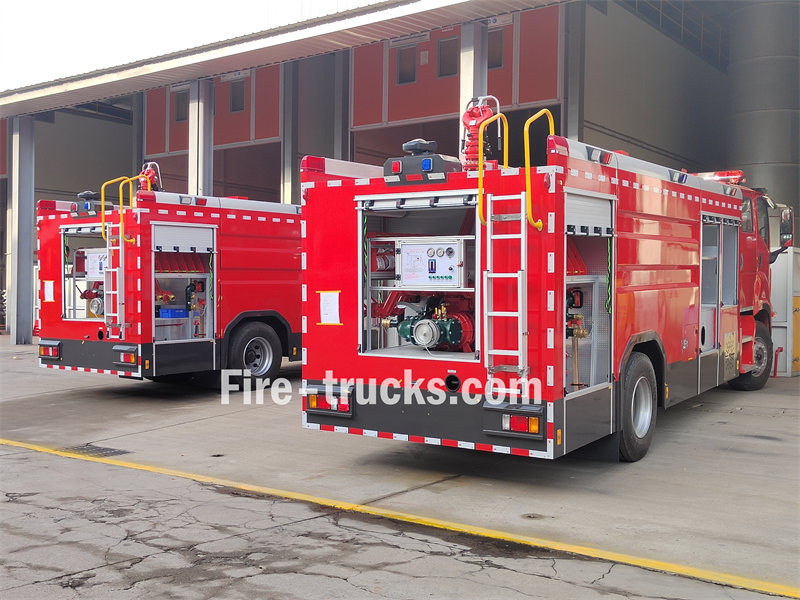 isuzu 5000 liters water fire tender