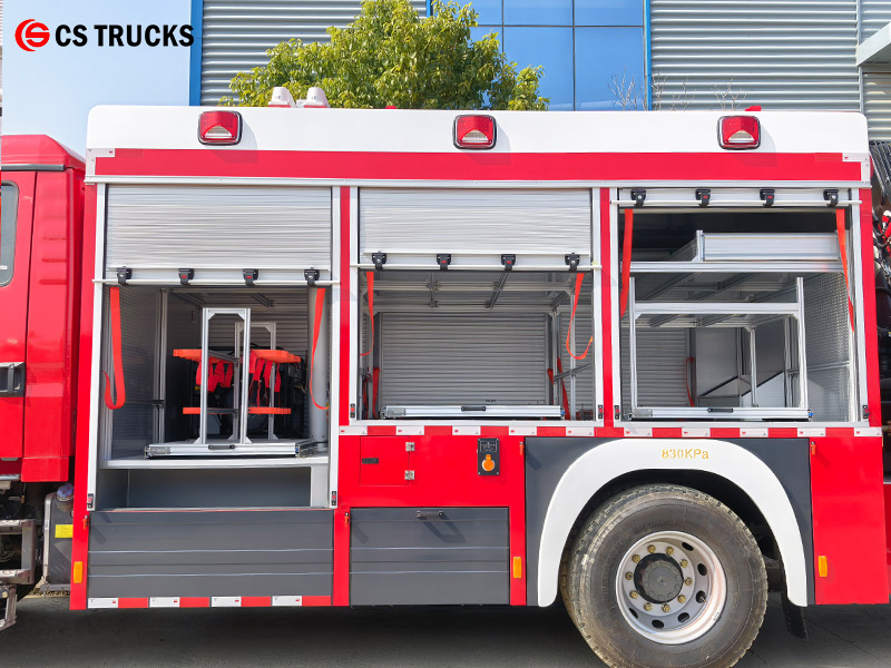 HOWO TX350 4X2 Equipment Room