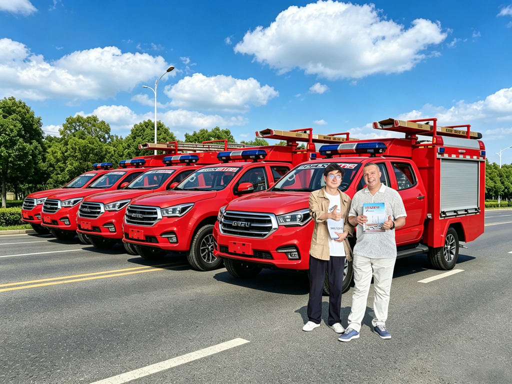 ISUZU pickup fire fighting rescue truck export Moldova ISUZU pickup fire fighting rescue truck export Moldova