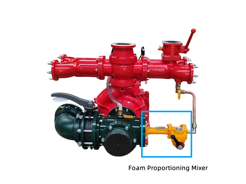 Fixed foam proportioner 