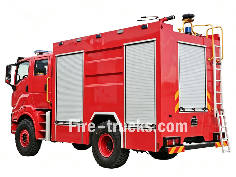 ISUZU 4x4 wildland fire truck