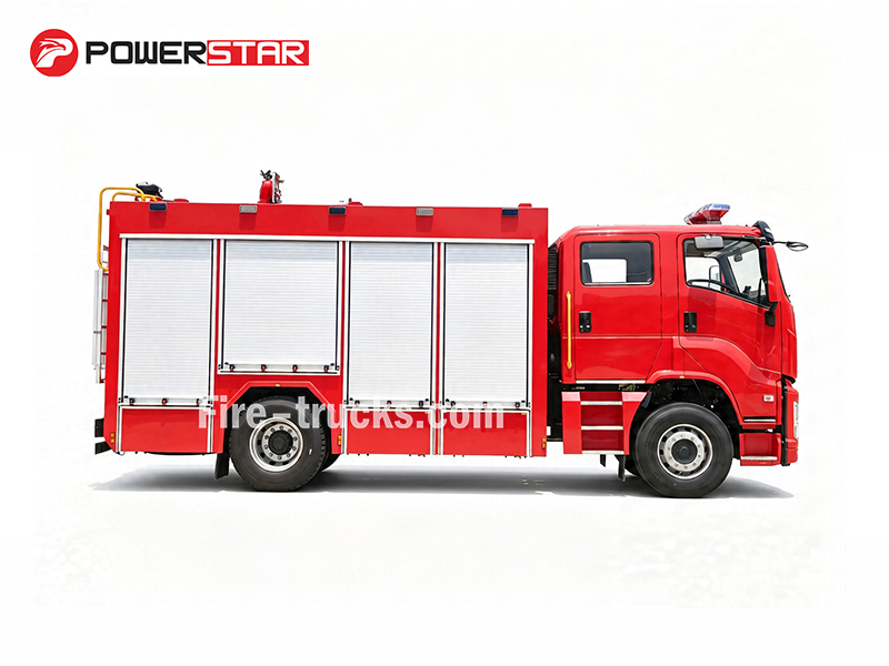 ISUZU GIGA 4x2 Fire Apparatus for Albania Petrochemical Plant Fire Emergency