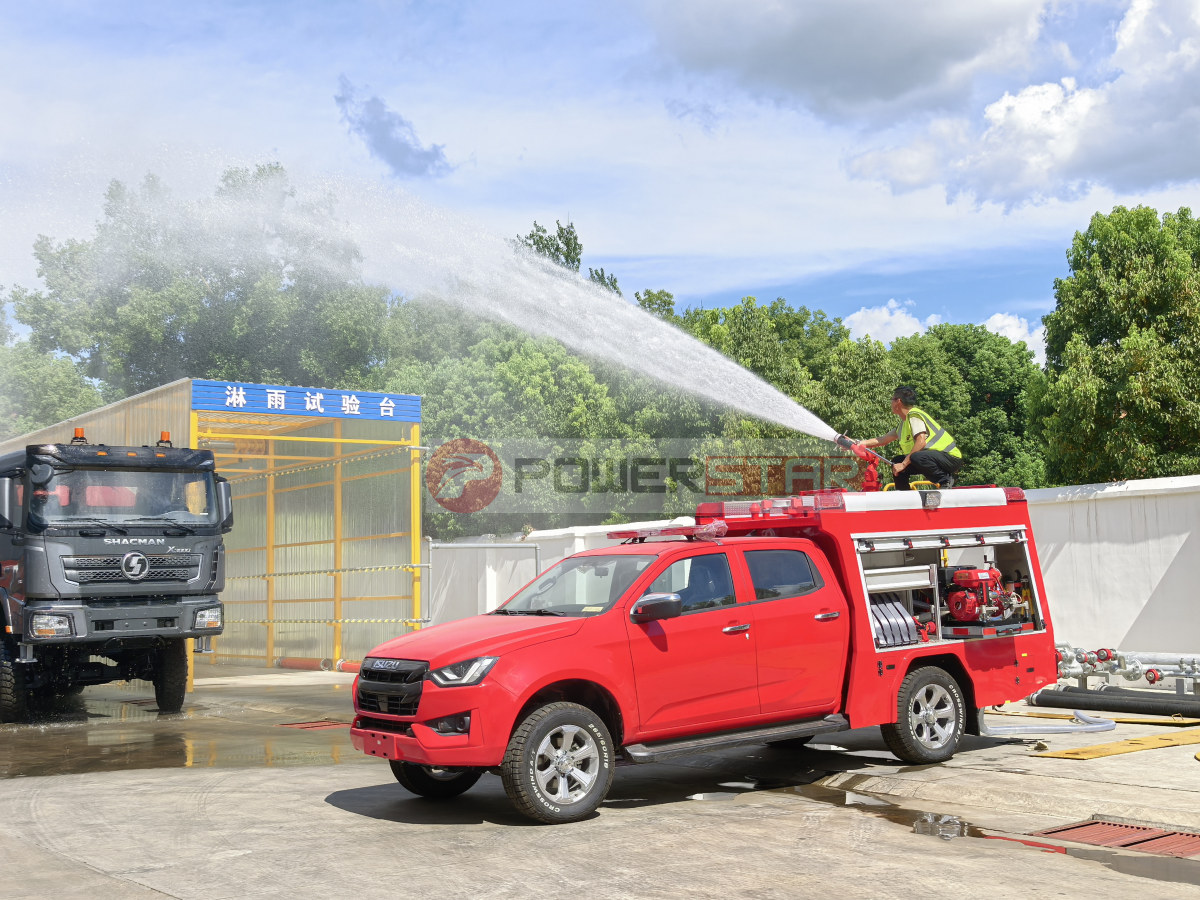 Customer testing 4x4 Rapid Responder On ISUZU Pickup