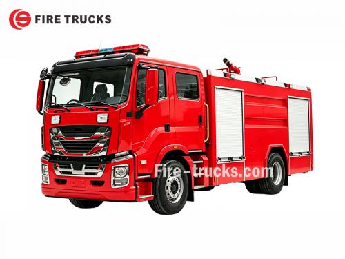 HOWO Emergency Rescue Fire Fighting Truck