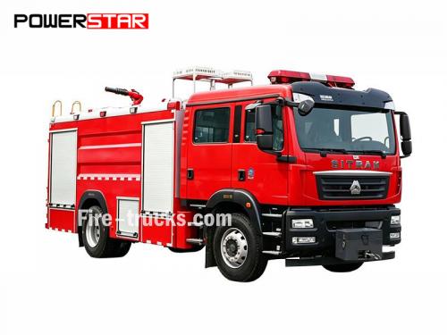 SITRAK HOWO Wildland Fire Truck Mongolia - POWERSTAR Trucks