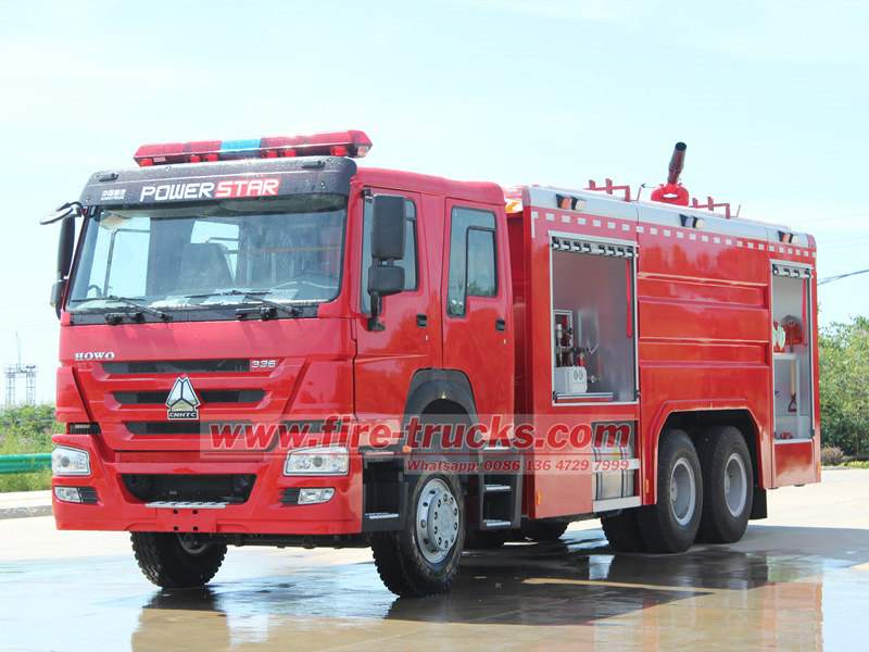 Guia completo para caminhões de bombeiros de espuma HOWO: design, desempenho e usos