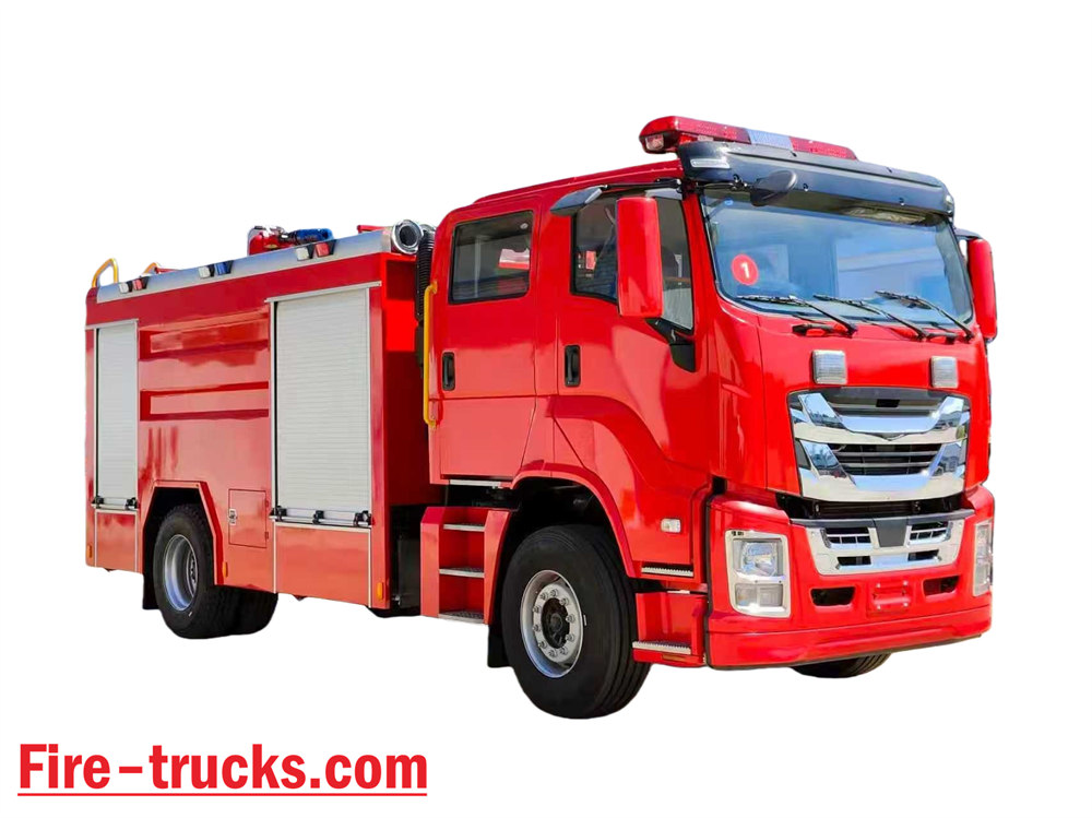 Design inovador para o veículo de combate a incêndios Isuzu 700P, previsto para 2026.