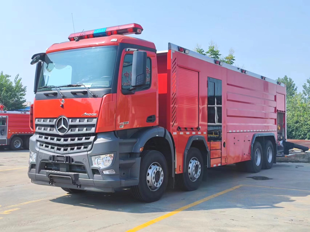 Arábia Saudita Benz Actros 580hp caminhão de bombeiros de espuma pesada
