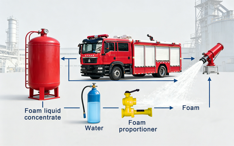 Falhas comuns e soluções de caminhões de bombeiros com espuma
