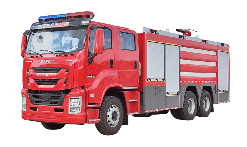 Caminhão de bombeiros Isuzu