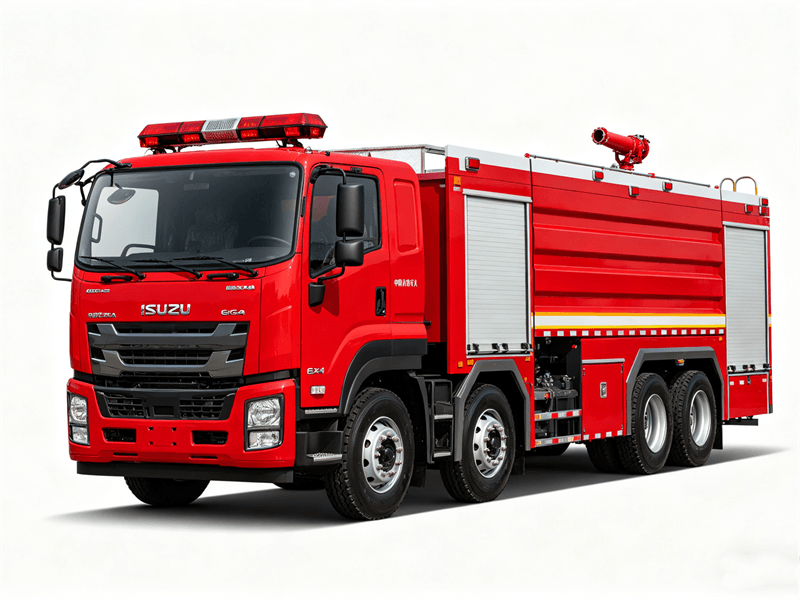 Caminhão de bombeiros de pólvora