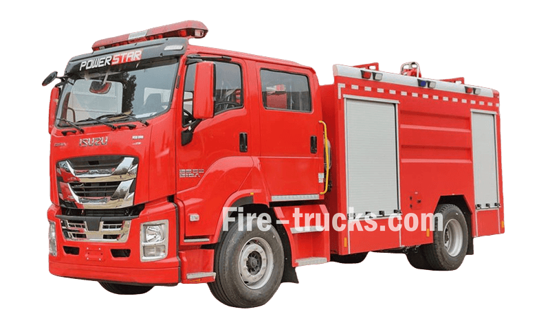Caminhão de bombeiros 4X4